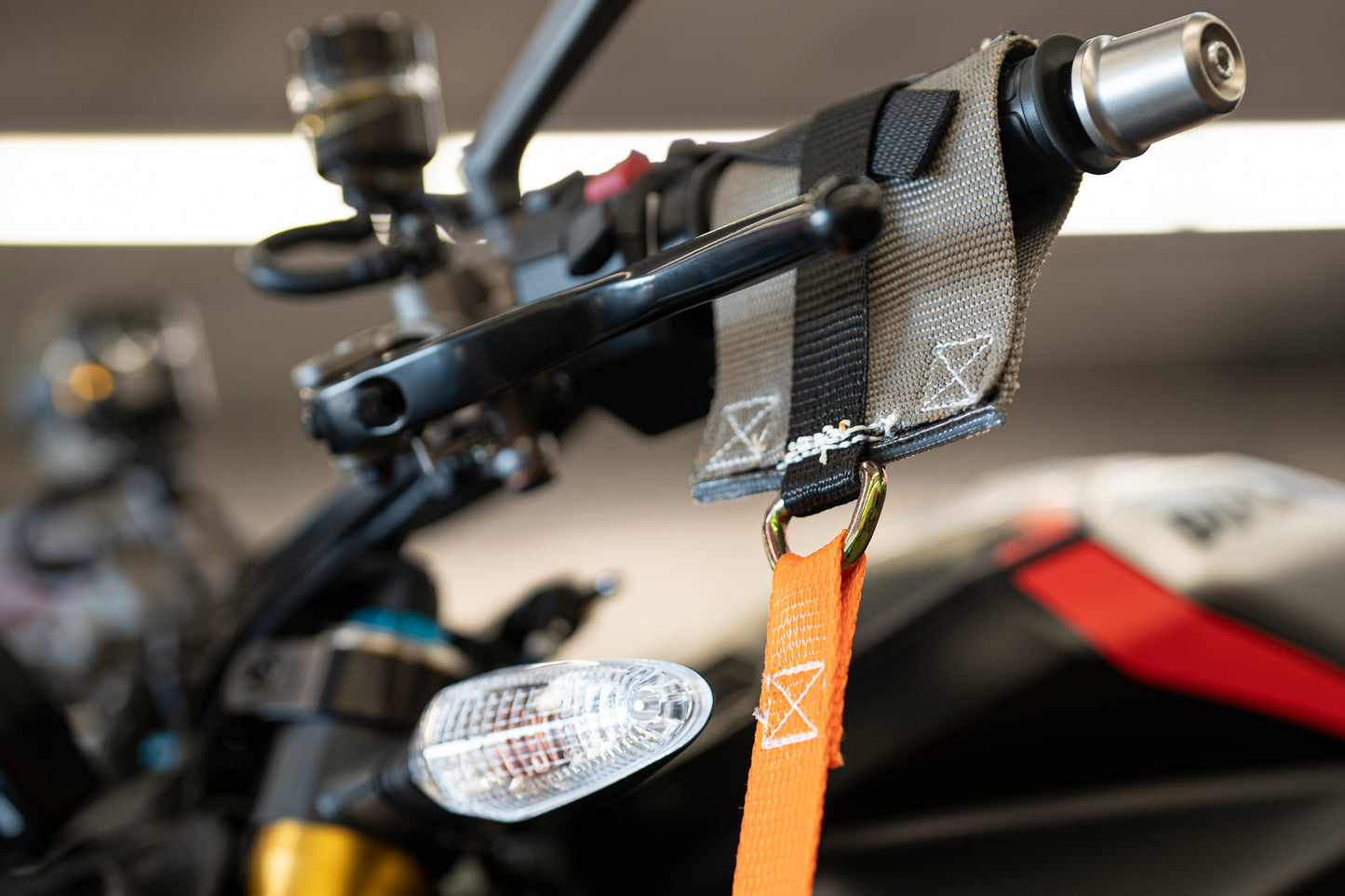 Cycle Cynch II - (built in tie down system)