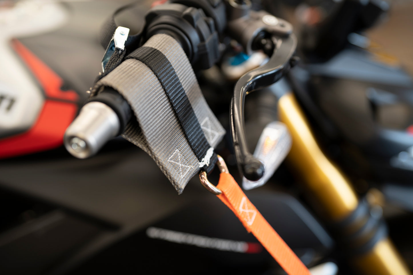 Cycle Cynch II - (built in tie down system)