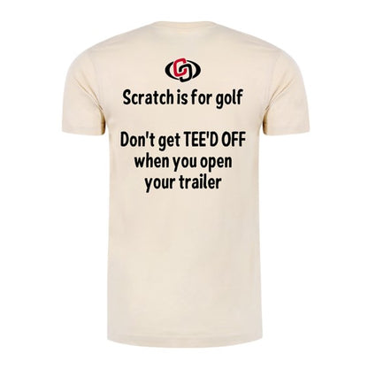Scratch is for golf t-shirt