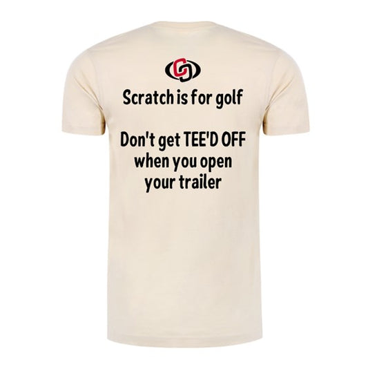 Scratch is for golf t-shirt